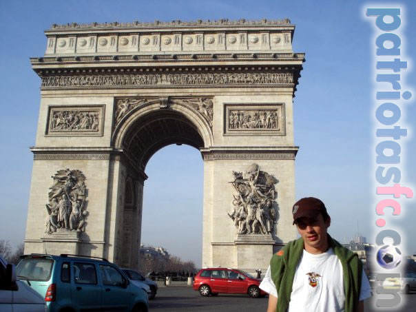 CAmilo Menendez Arco del Triunfo