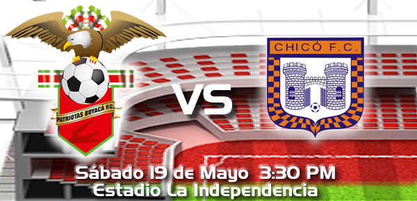 Patriotas vs Chicó FC